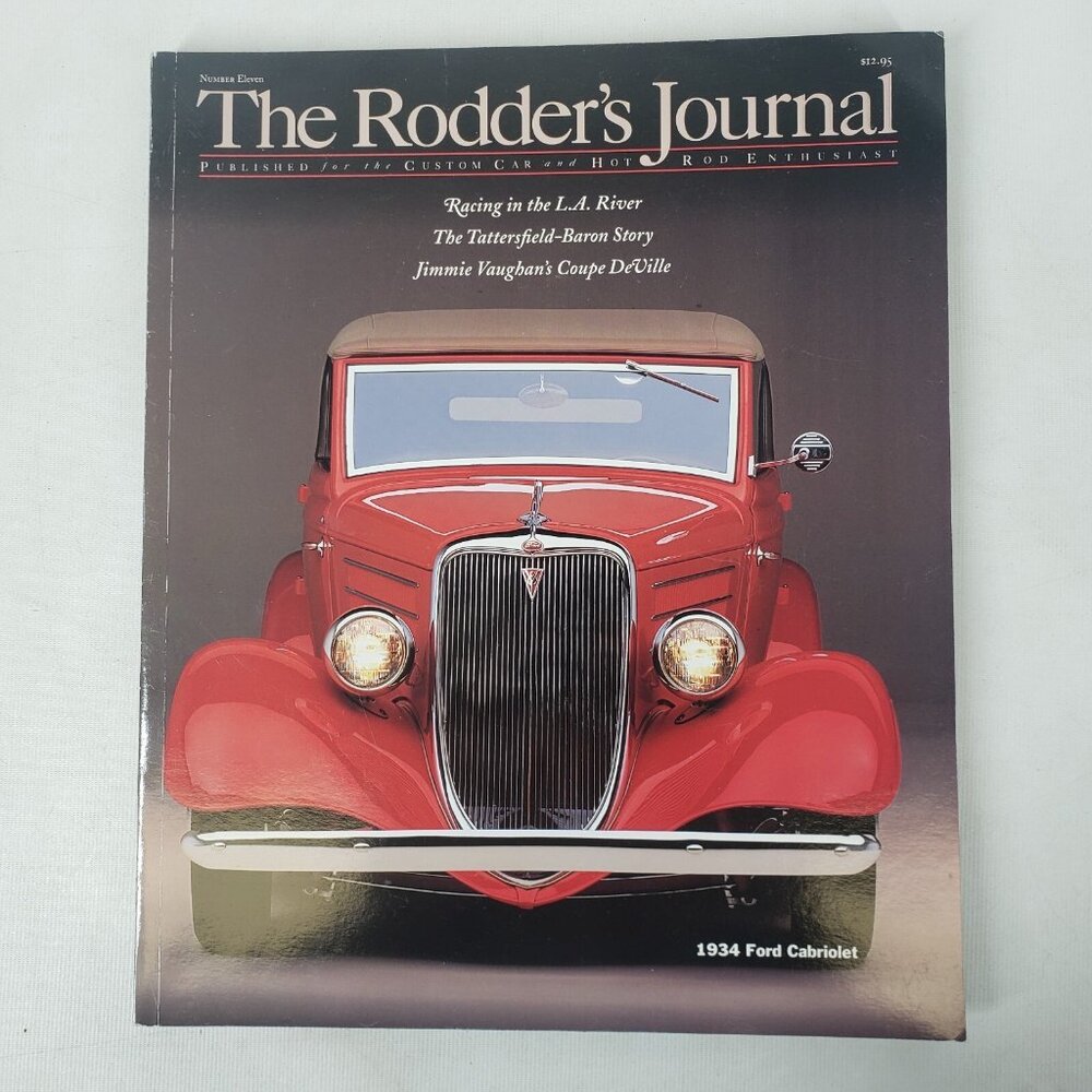 The Rodder’s Journal Magazine Number 11 Spring 1999 Cover 1934 Ford Cabriolet